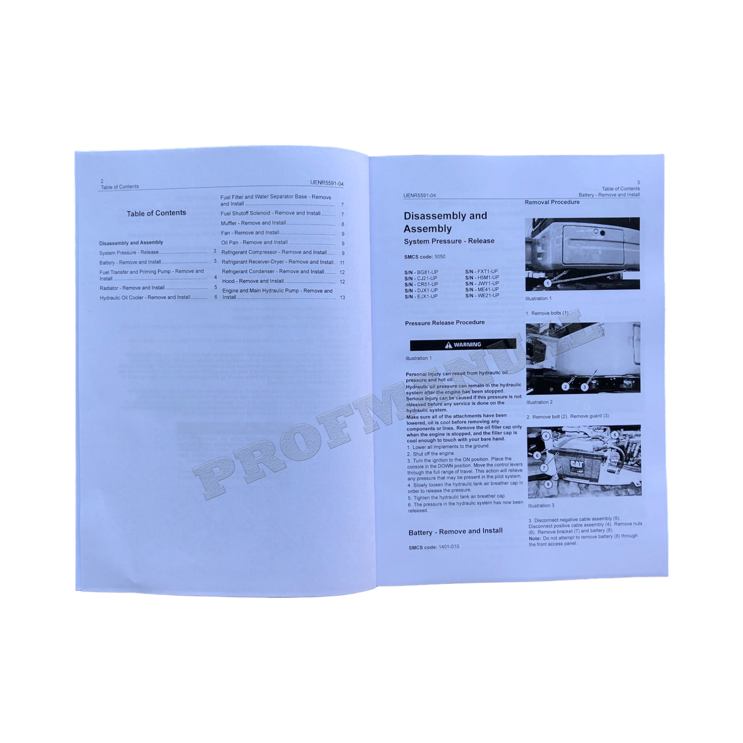 Caterpillar 303.5E2 CR 304E2 CR Excavator Engine Suppl Service Manual DisasAssem