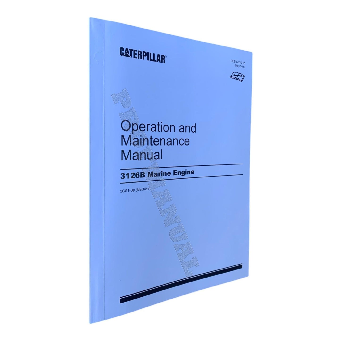 Caterpillar 3126B Marine Engine Operators Manual *send serial number