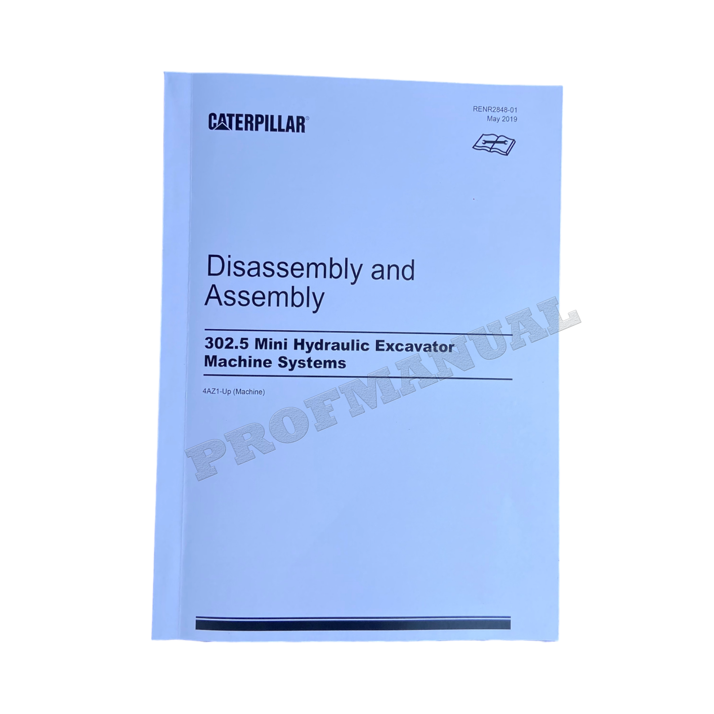 Caterpillar 302.5 Engine Excavator Service Manual Disassem Assem +Supplement