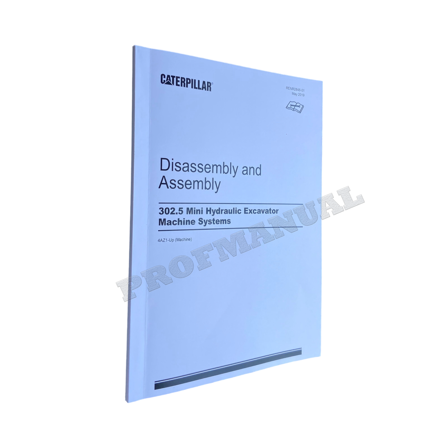 Caterpillar 302.5 Engine Excavator Service Manual Disassem Assem +Supplement