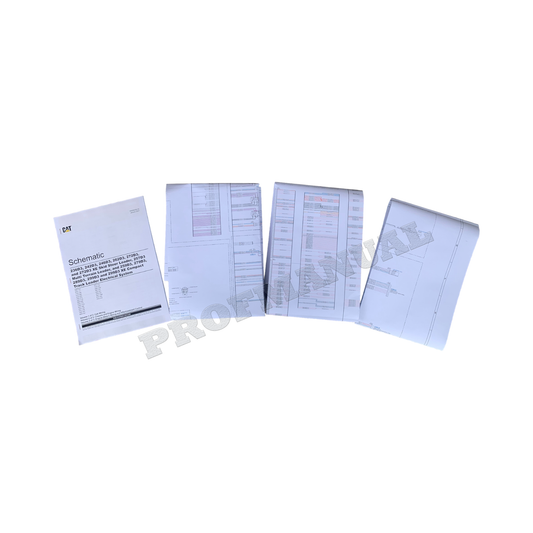 Caterpillar 272D3 272D3 XE 257D3 259D3 Loader Electric Schemat Service Manual