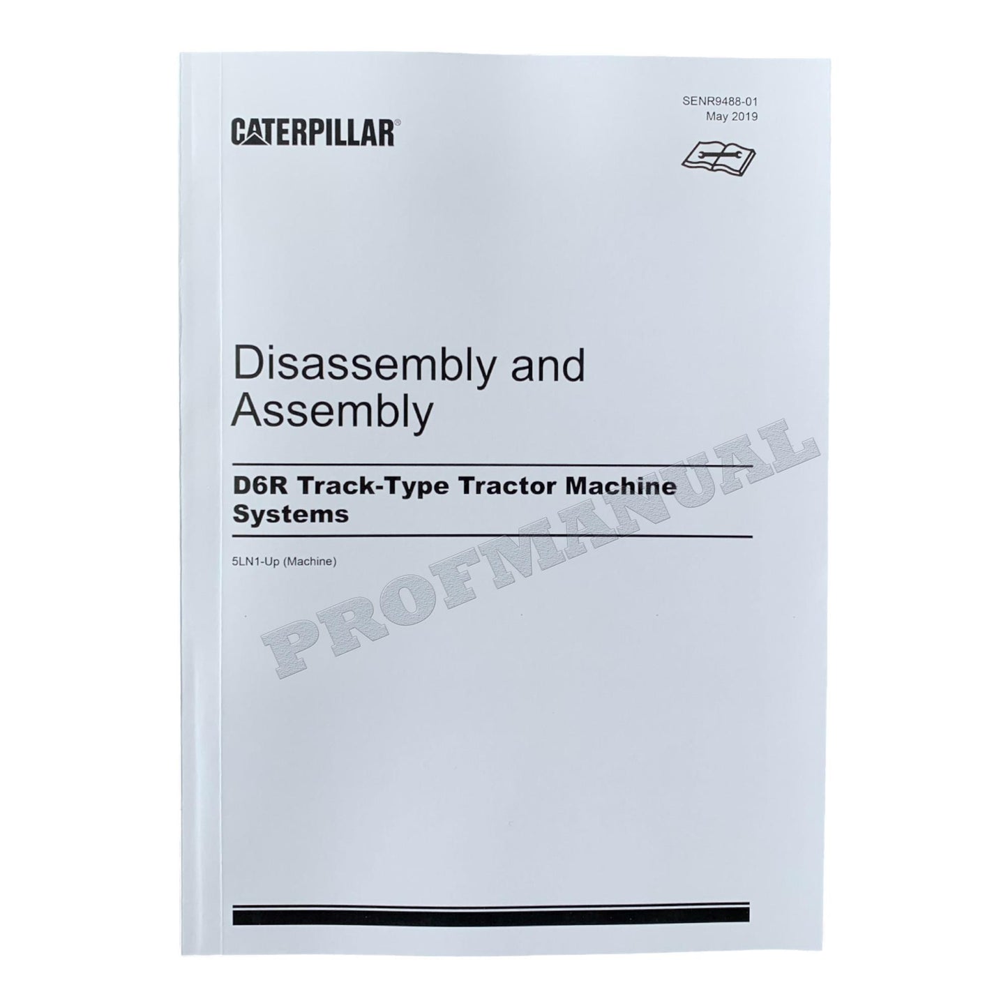 Caterpillar D6R XL series 3 service manual SN 5LN- full set 16 books+2schematics