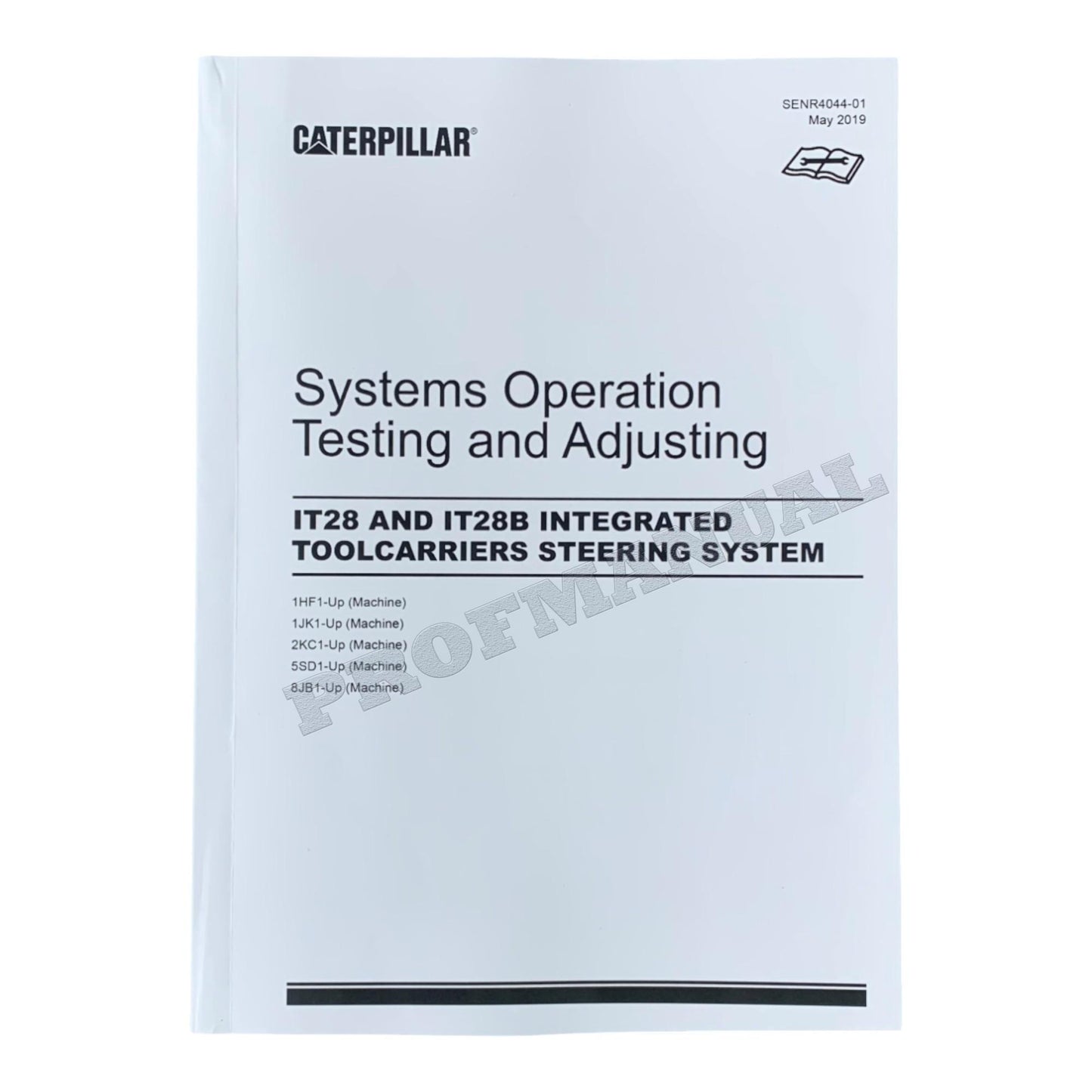 Caterpillar IT28 IT28B Integrated Toolcarrier Full Service Manual 17 books *Send serial number