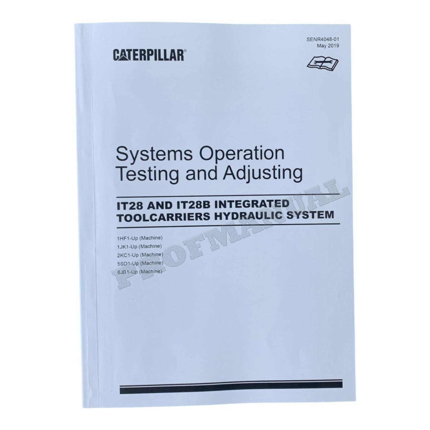 Caterpillar IT28 IT28B Integrated Toolcarrier Full Service Manual 17 books *Send serial number