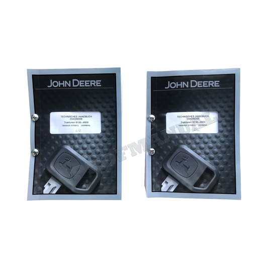 JOHN DEERE 6130 6230 6330 6430 TRAKTOR DIAGNOSTIC REPARATURHANDBUCH