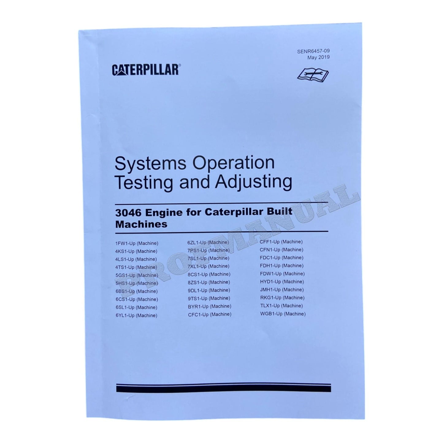 Caterpillar 3046 Engine Full Service Manual *Serial Number 8KP and UP