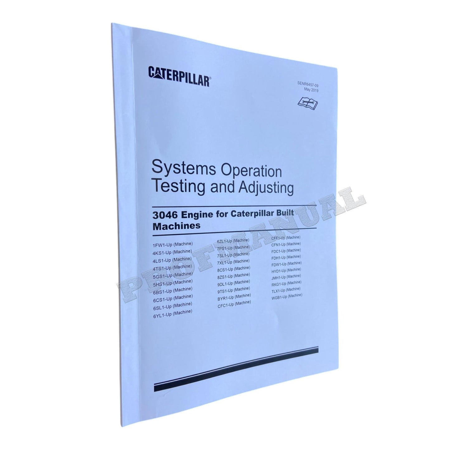 Caterpillar 3046 Engine Full Service Manual *Serial Number 8KP and UP