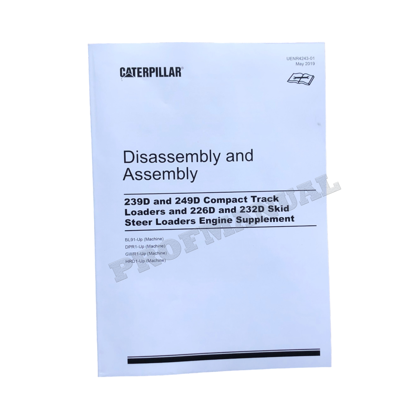 Caterpillar C2.2 Engine 239D 249D 226D 232D Service Manual Disassem Assembly +SUPPL