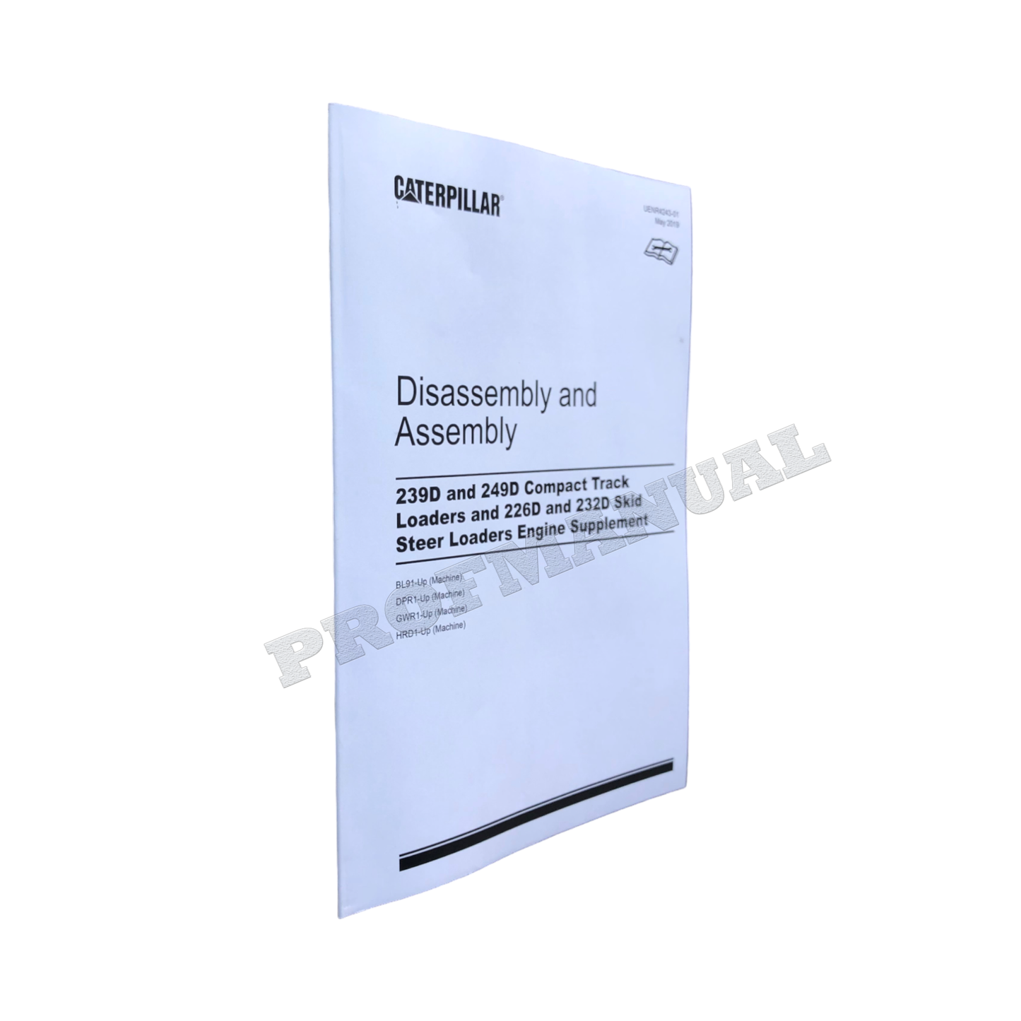 Caterpillar C2.2 Engine 239D 249D 226D 232D Service Manual Disassem Assembly +SUPPL