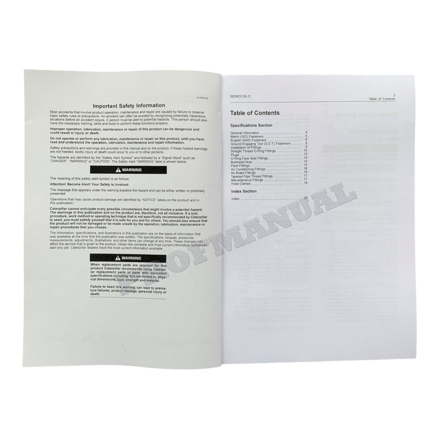 Caterpillar 3046 Engine Full Service Manual *Serial Number 8KP and UP