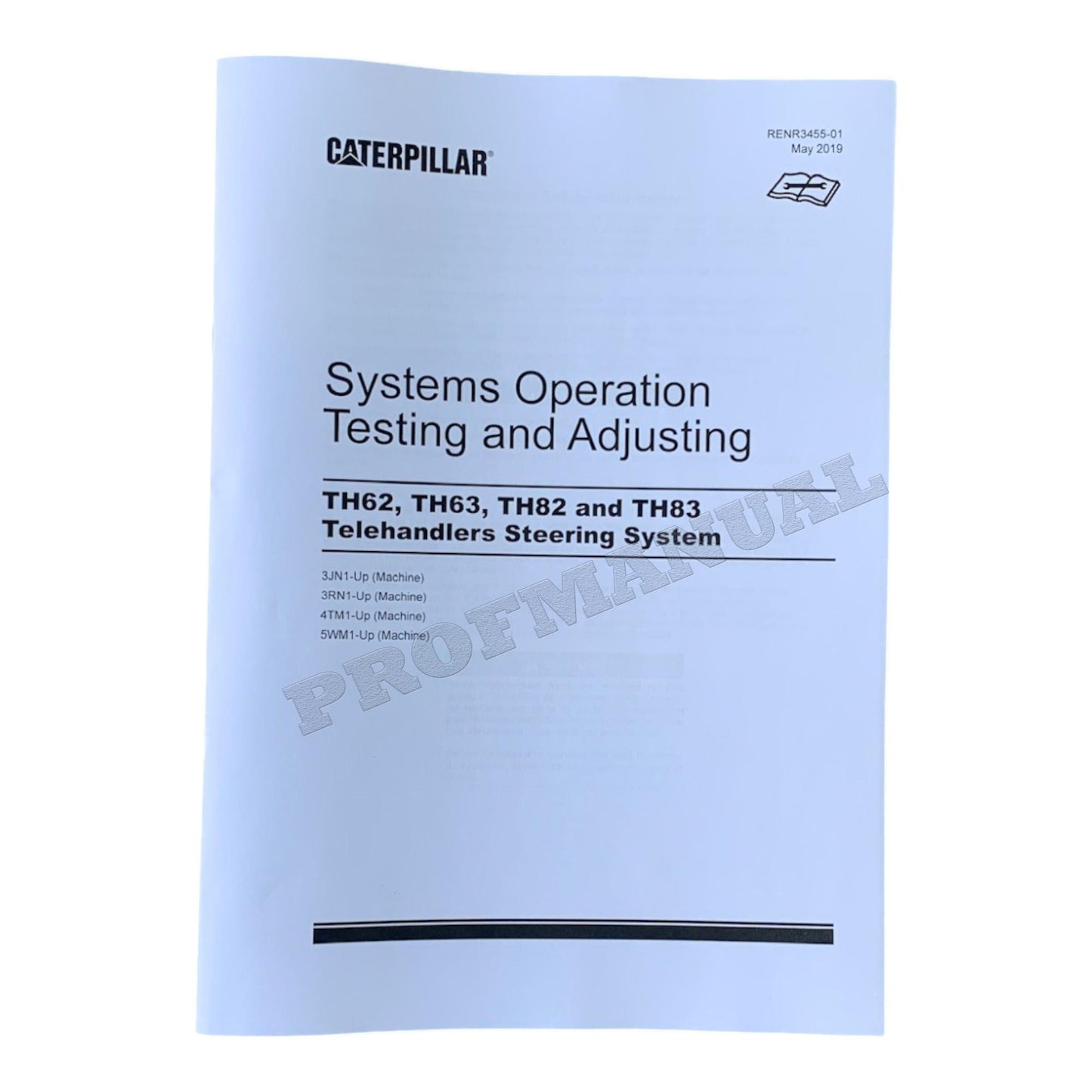 Caterpillar TH62 TH63 TH82 TH83 TeleHANDLER 21 books Full Service Manual *Send ser number