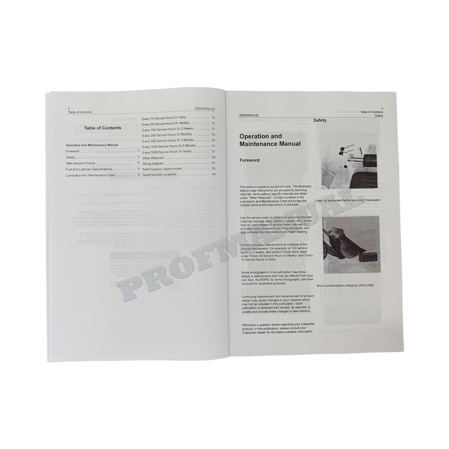 Caterpillar 955 Traxcavator Maintenance Manual