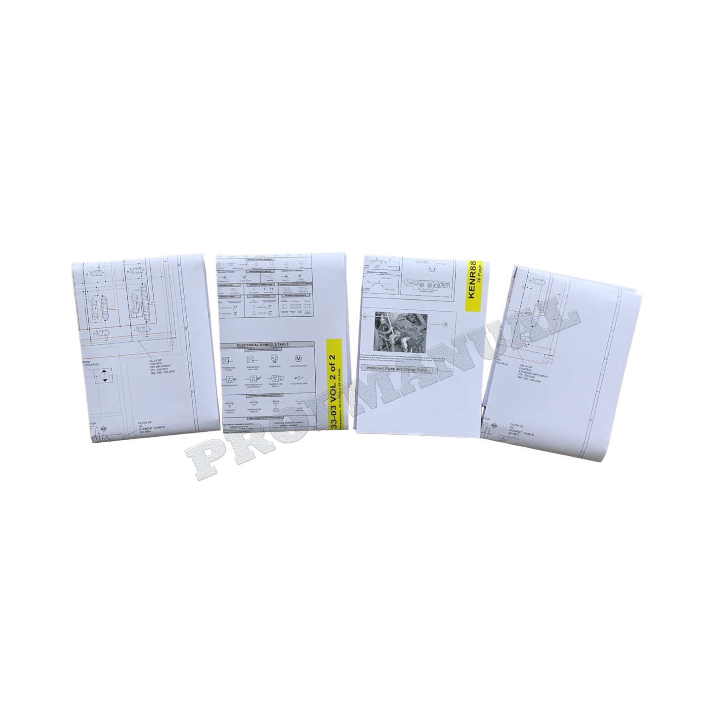 Caterpillar 279C 289C2 289C 289C2 299C Loader Hydraulic Schematic Service Manual