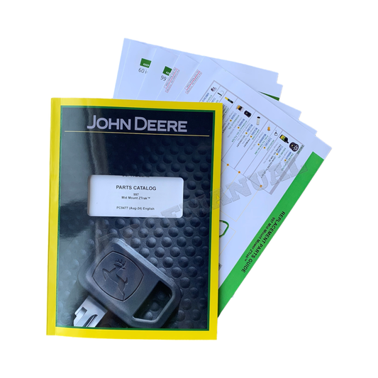 John Deere 997 Mid-Mount Ztrak Parts Catalog Manual