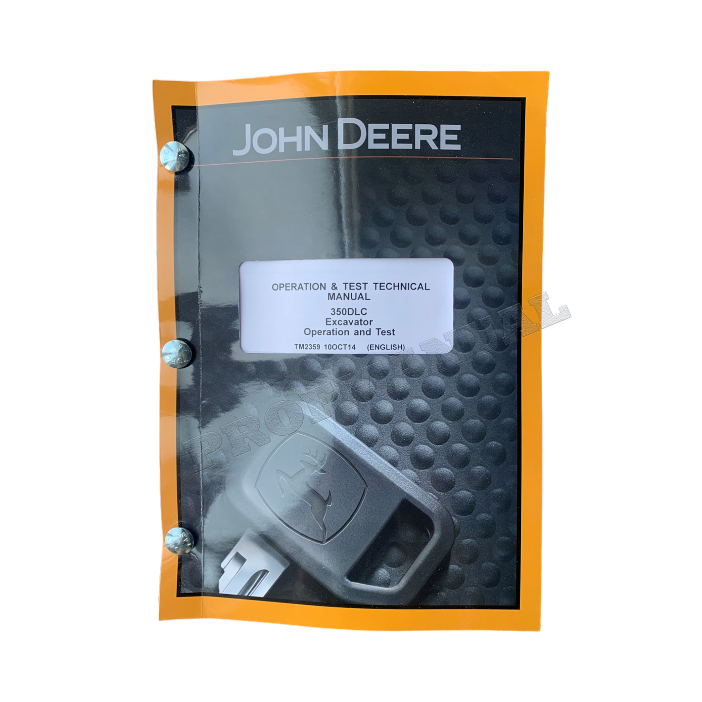 JOHN DEERE 350DLC EXCAVATOR OPERATION TEST SERVICE MANUAL + !BONUS!