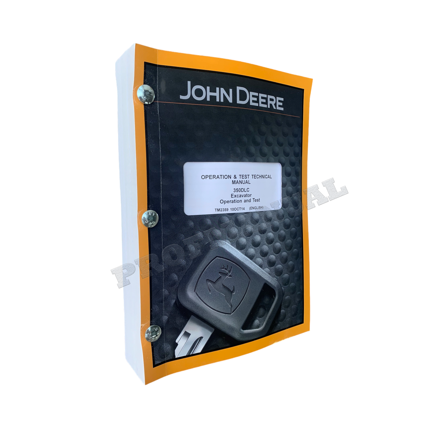 JOHN DEERE 350DLC EXCAVATOR OPERATION TEST SERVICE MANUAL + !BONUS!