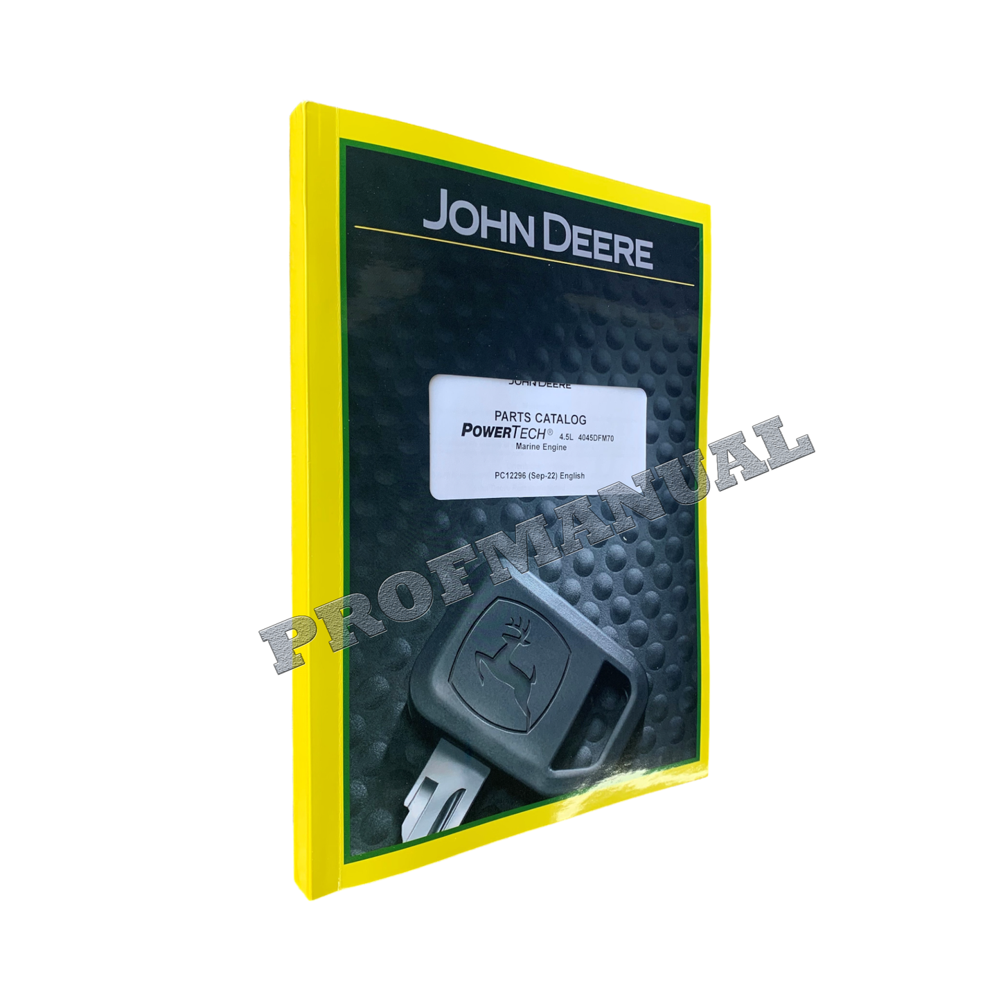 John Deere PowerTech 4.5L 4045DFM70 Marine Engine Parts Catalog Manual + !BONUS!