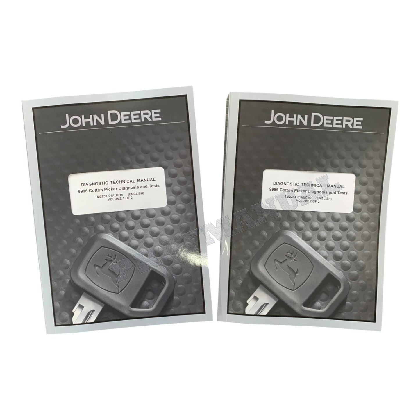 JONH DEERE 9996 COTTON PICKER DIAGNOSTIC SERVICE TECHNICAL MANUAL TM2253 +BONUS!