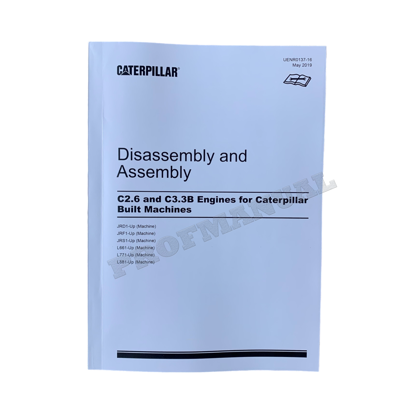 Caterpillar 259D 279D 289D Loader C2.6 C3.3B Engine Service Manual Disassem Assembly