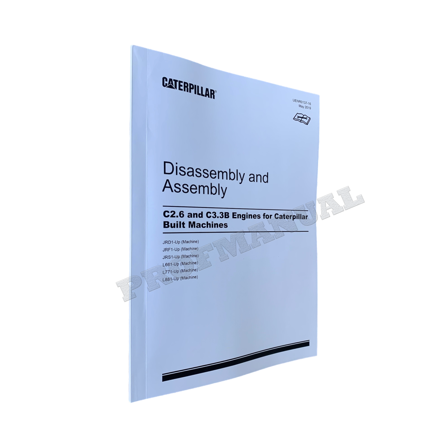 Caterpillar 259D 279D 289D Loader C2.6 C3.3B Engine Service Manual Disassem Assembly