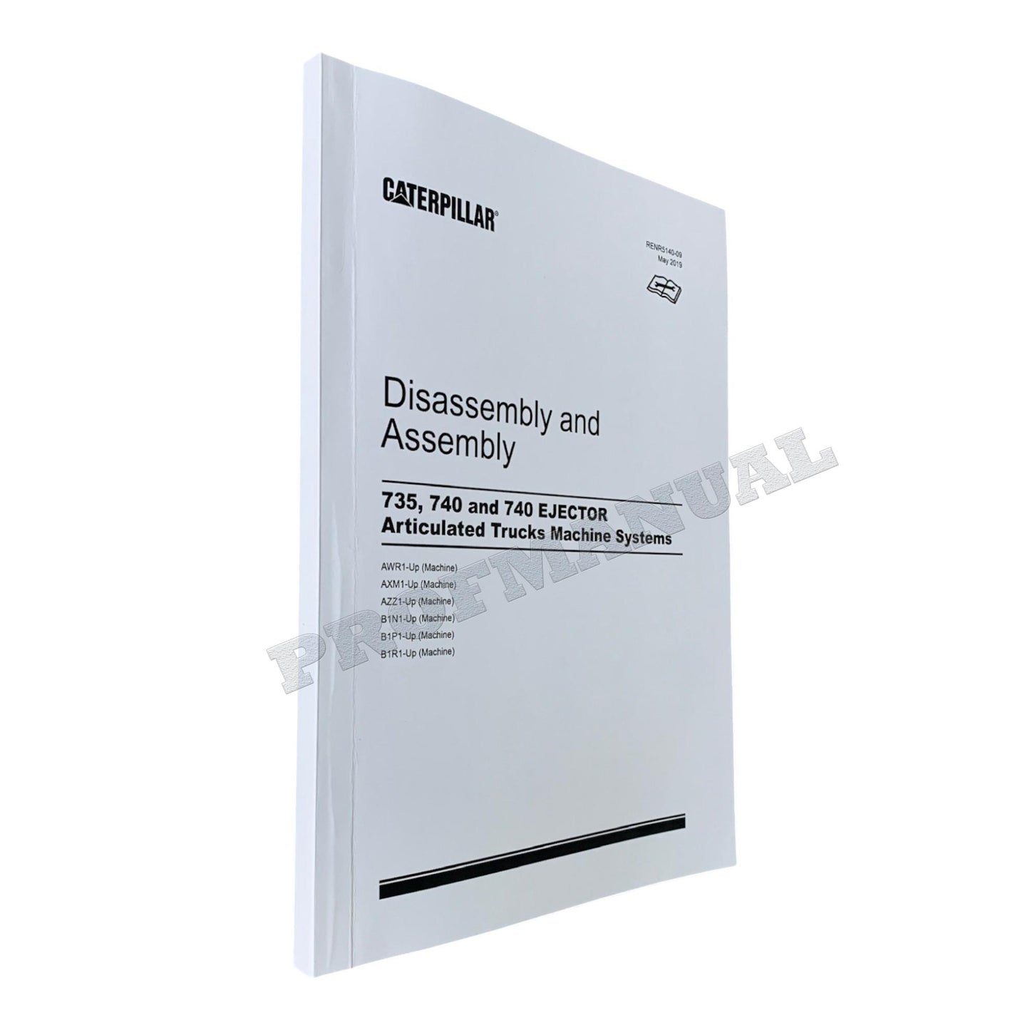 Caterpillar 735 740 740 EJECTOR TRUCK Machine SYSTEM Disass Assem Service Manual