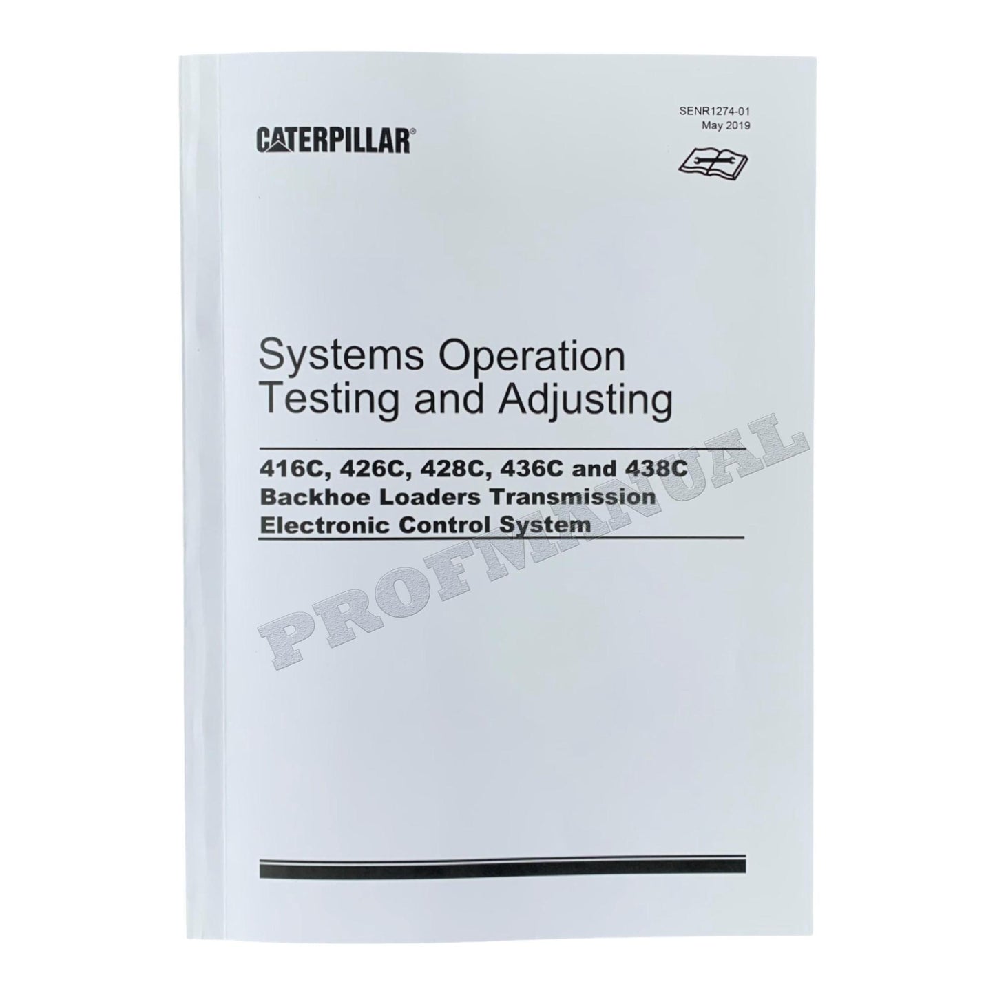 Caterpillar 416C 426C 436C 428C 438C Backhoe Loader Full Service Manual 18books *Send SN