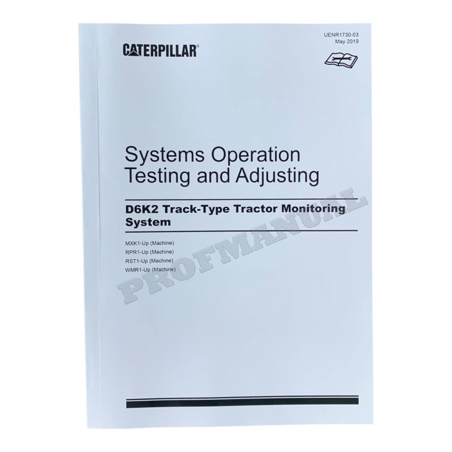 Caterpillar D6K2 Track-Type Tractor Full Service Manual 17 books *Send serial number