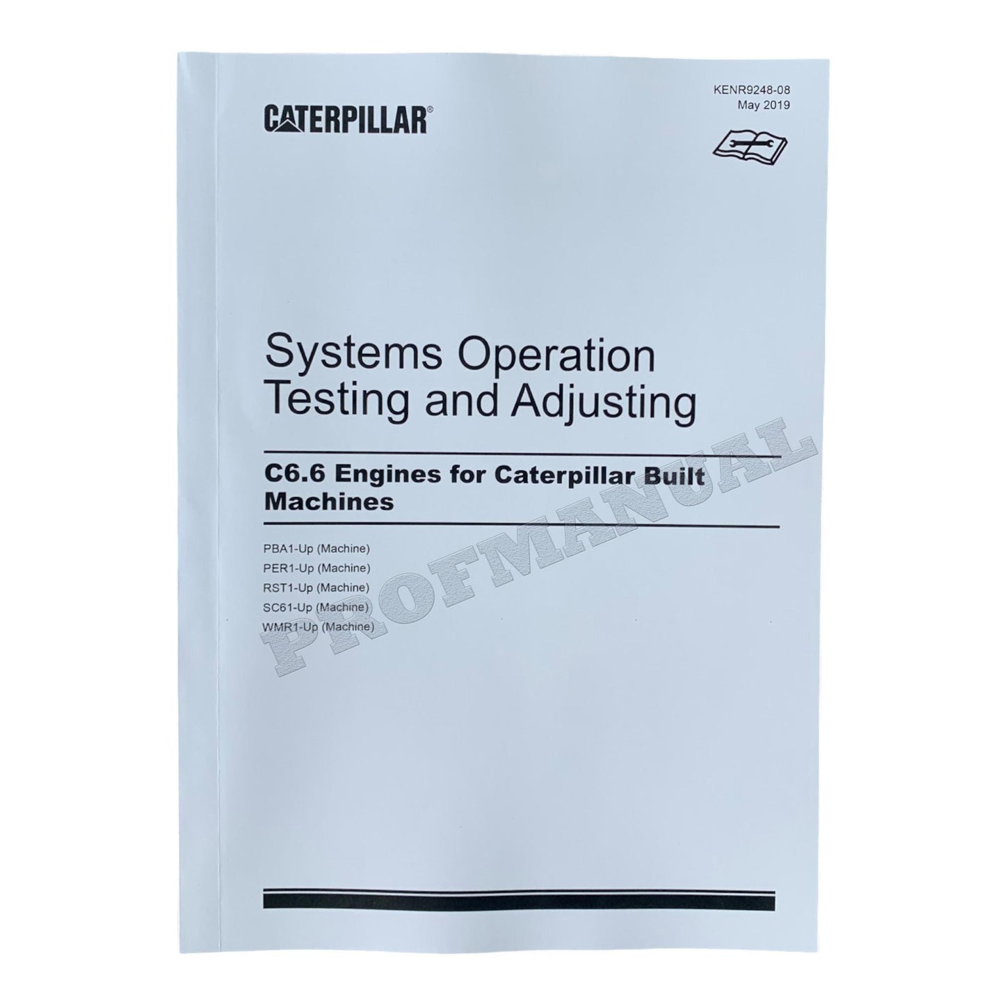 Caterpillar C6.6 C4.4 Engine Specification Operation Testing Adjusting Manual SET 3books