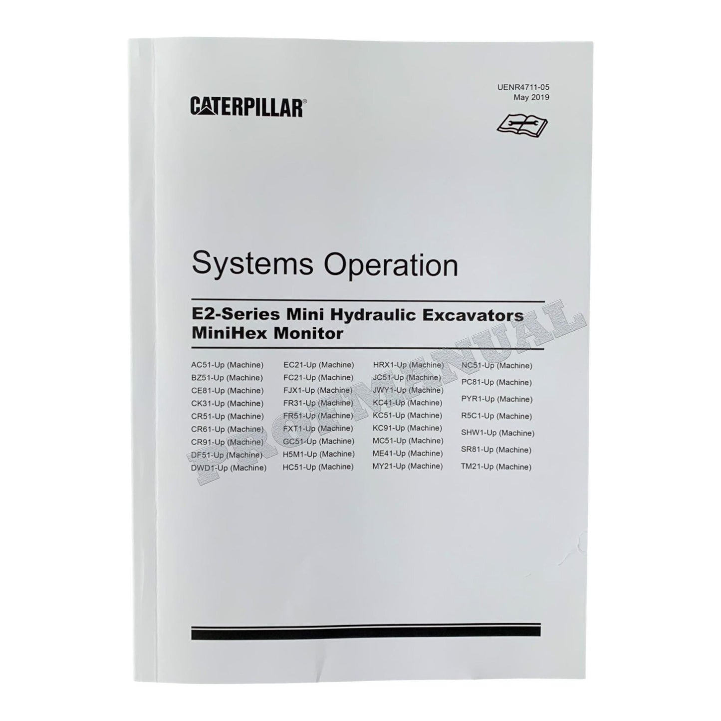 Caterpillar 303.5E2 Excavator Operation Testing Adjusting Service Manual +Parts Catalog 7books