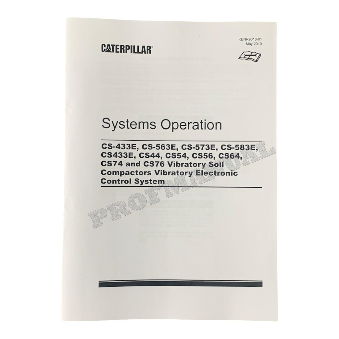 Caterpillar CS-76 VIBRATORY COMPACTOR Full Service Manual *Send serial number