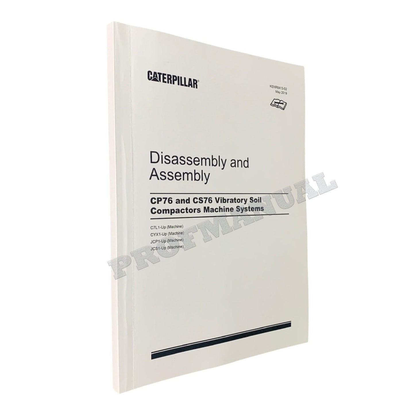 Caterpillar CS-76 VIBRATORY COMPACTOR Full Service Manual *Send serial number