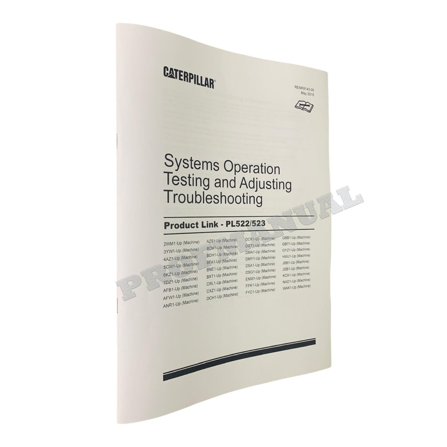 Caterpillar CS-76 VIBRATORY COMPACTOR Full Service Manual *Send serial number