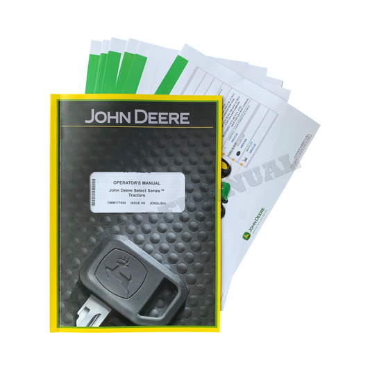 JOHN DEERE X330 X350 X354 X370 X380 TRAKTOR-BENUTZERHANDBUCH + !BONUS!