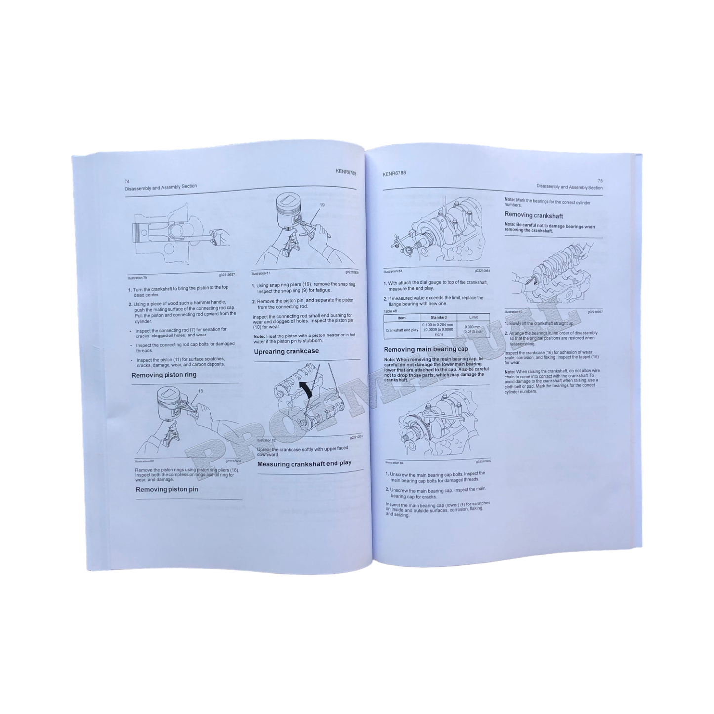 Caterpillar 305C Excavator Service Manual FULL SET S/N HWJ and UP