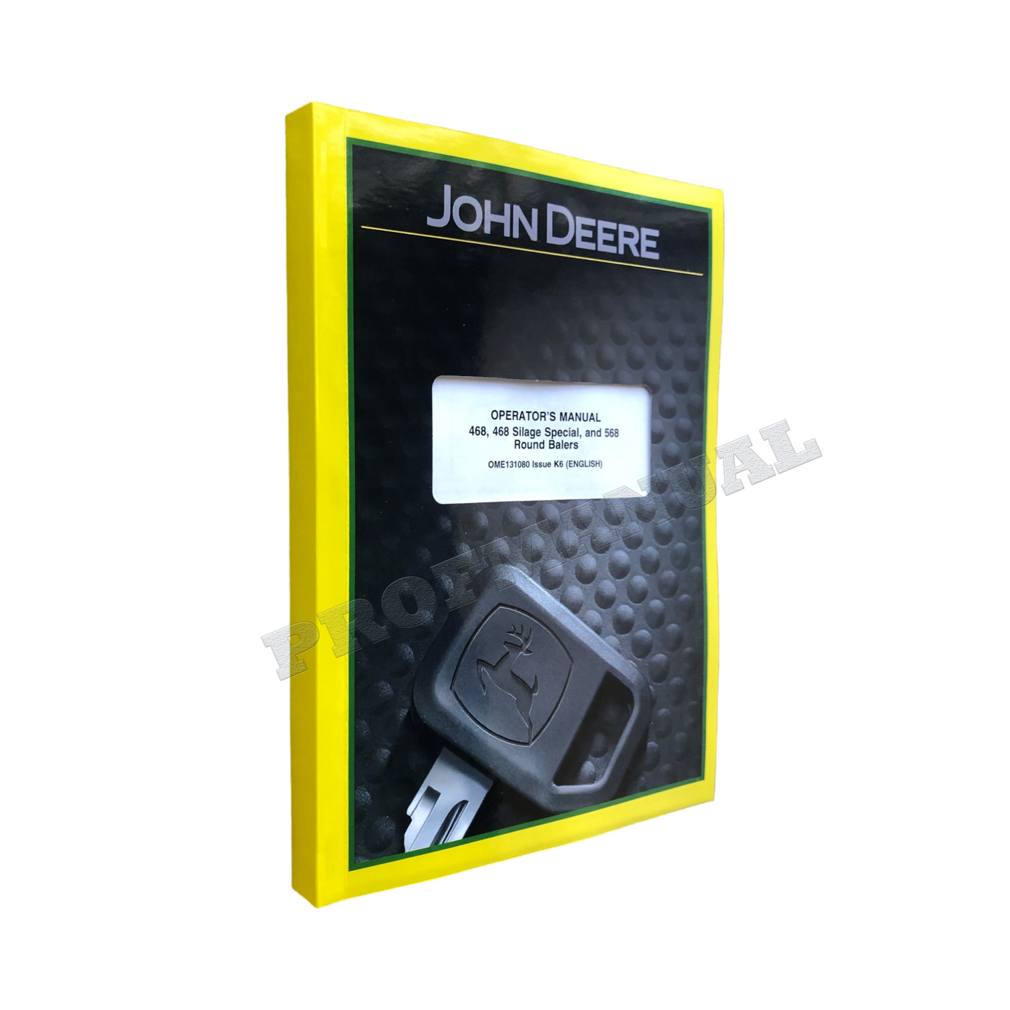 JOHN DEERE 468 568 BALER OPERATORS MANUAL ser 1-340000