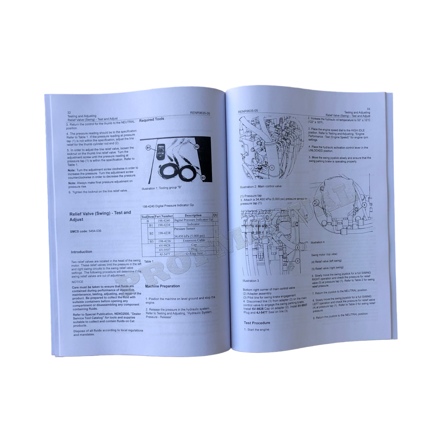 Caterpillar 305C Excavator Service Manual FULL SET S/N HWJ and UP