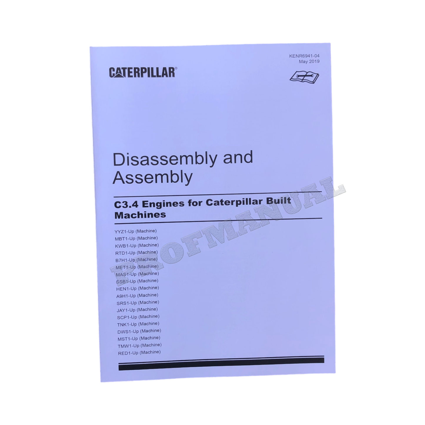 Caterpillar 299C 287C2 Loader C3.4 Engine Service Manual Disassembly Assembly +Suppl