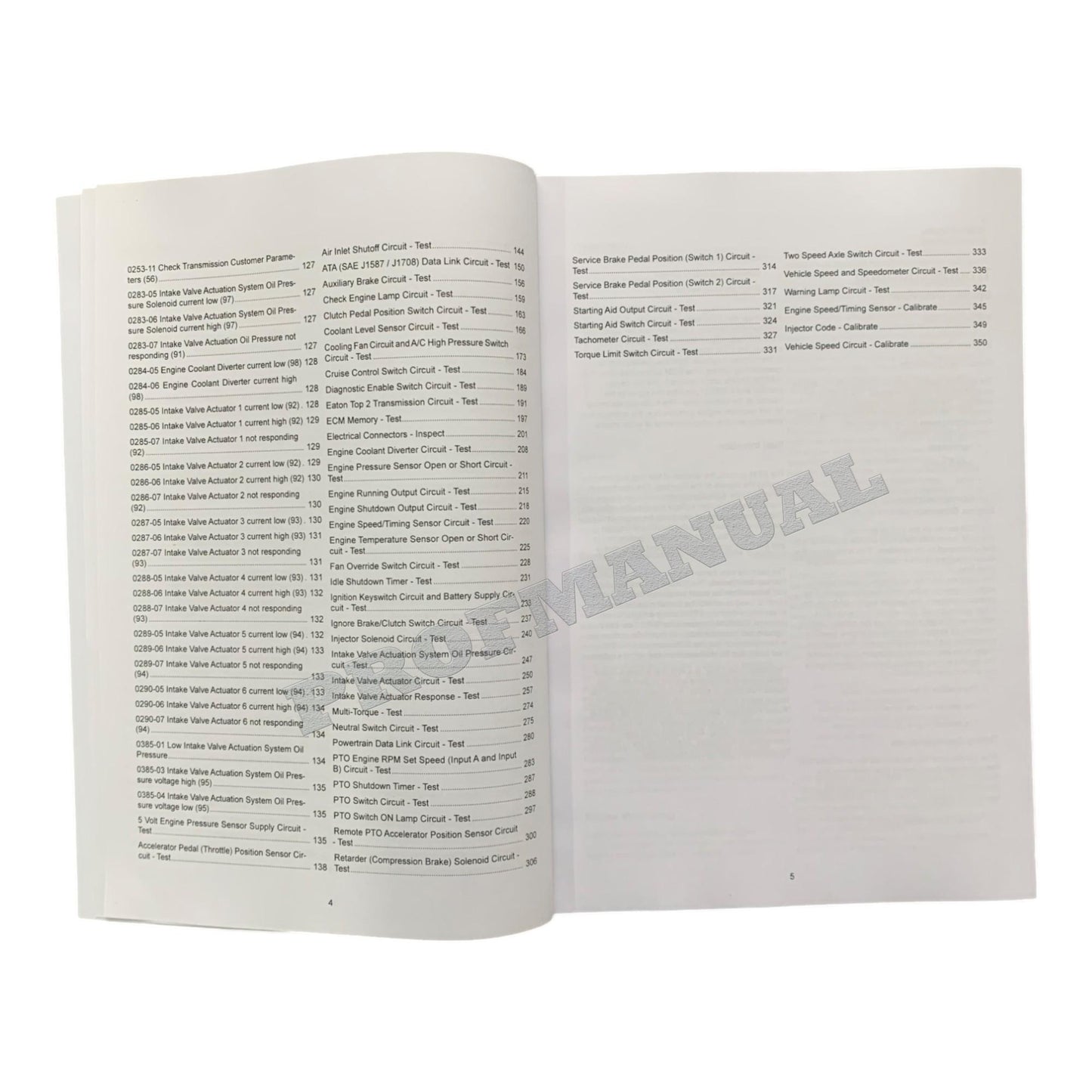 Caterpillar C15 ACERT Truck Engine Full Service Manual S.N. BXS 1-UP *Send serial number