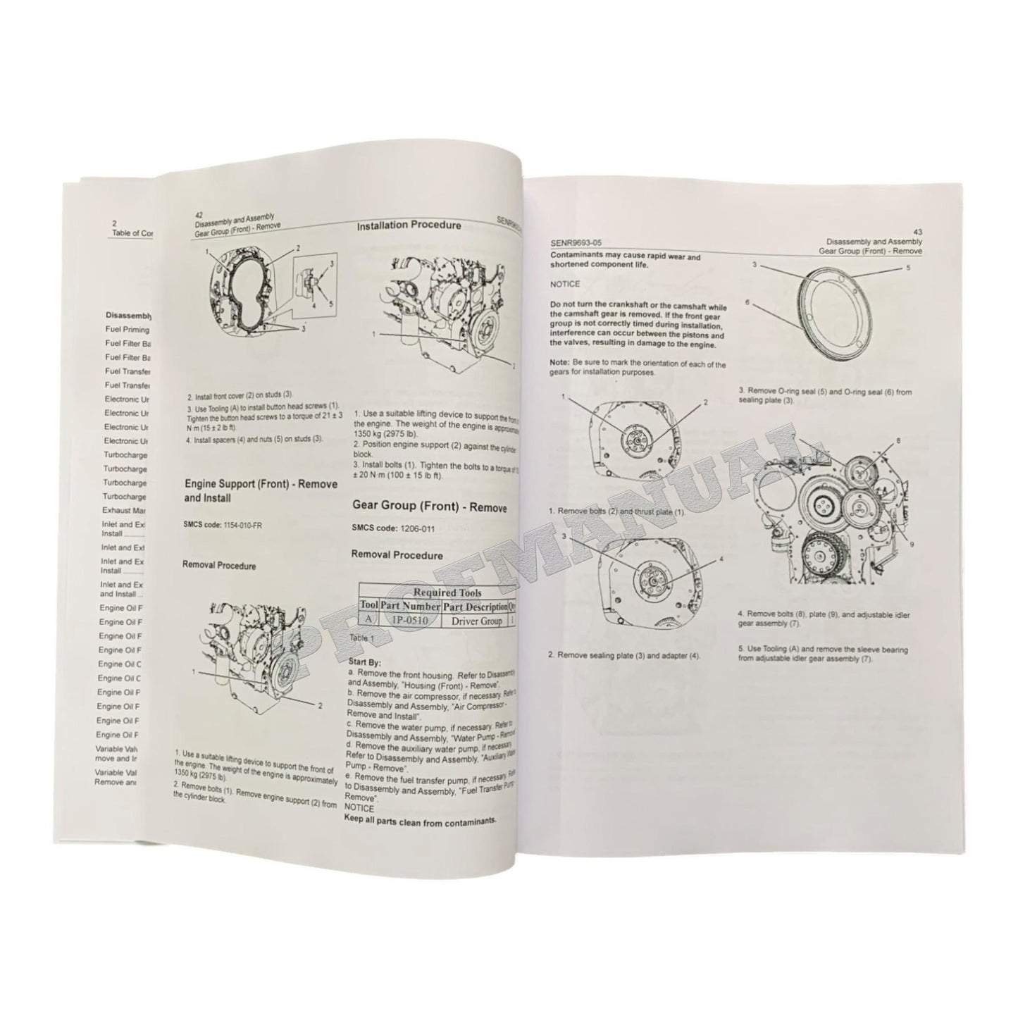 Caterpillar C15 ACERT Truck Engine Full Service Manual S.N. BXS 1-UP *Send serial number