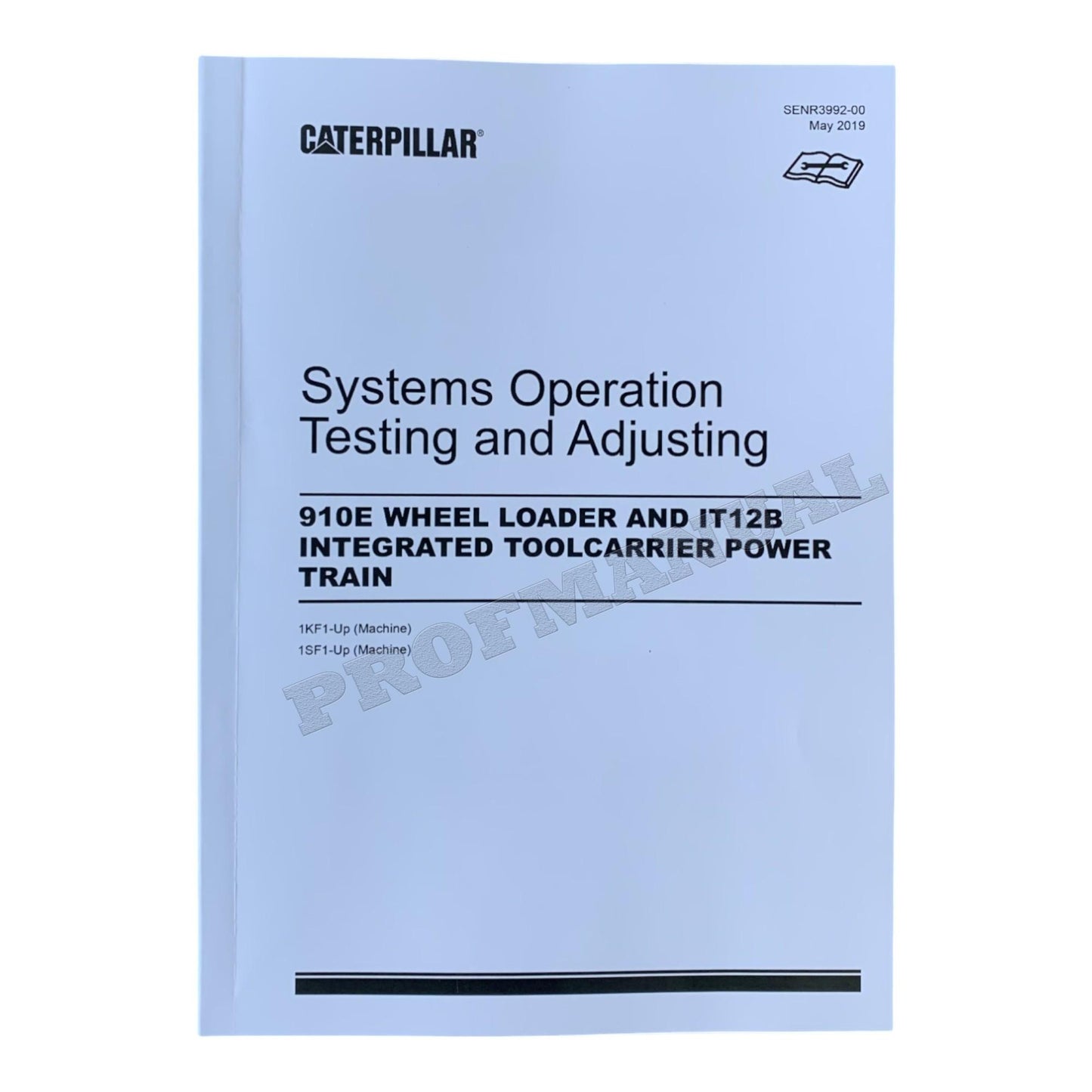 Caterpillar 910E WHEEL LOADER Full Service Manual 1SF 1 and UP *Send serial number