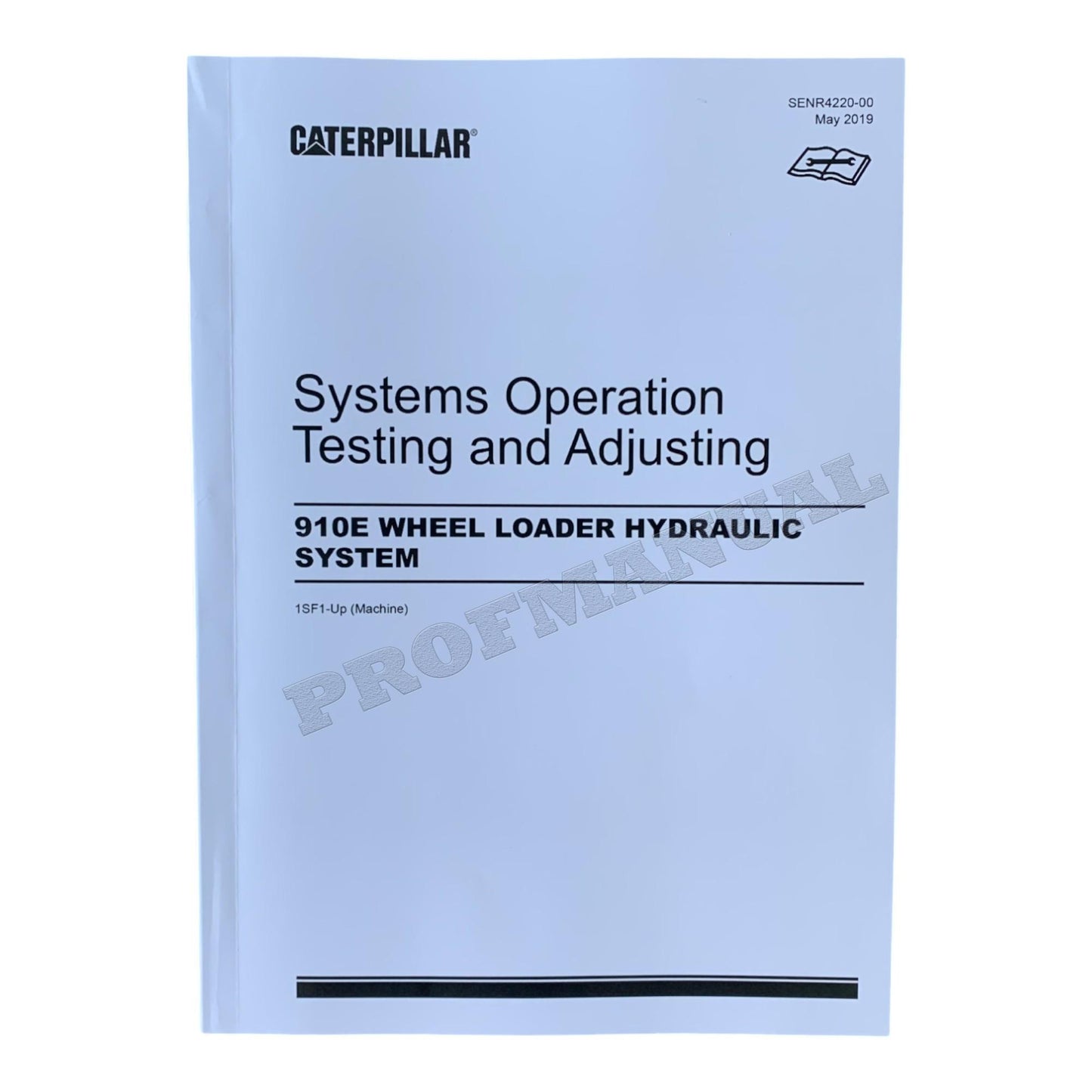 Caterpillar 910E WHEEL LOADER Full Service Manual 1SF 1 and UP *Send serial number