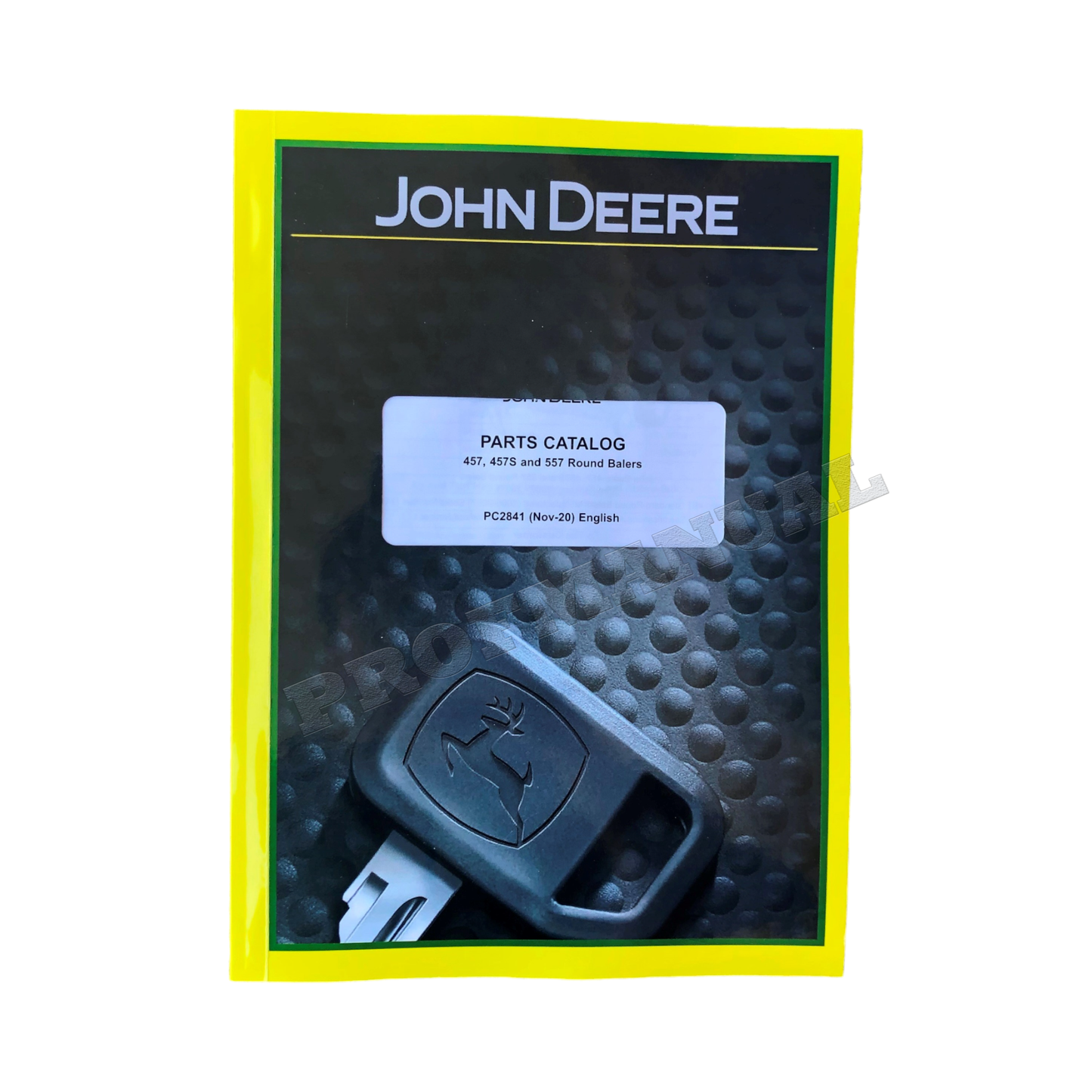 JOHN DEERE 457 457S 557 ROUND BALER PARTS CATALOG MANUAL