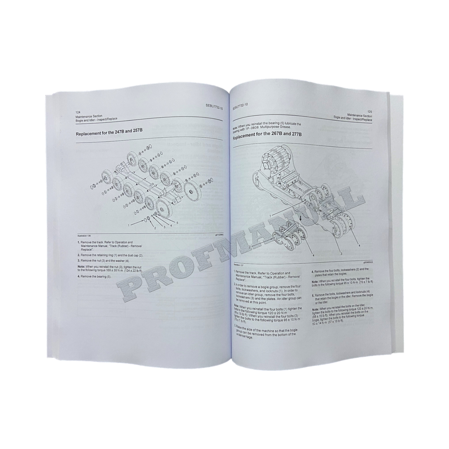 Caterpillar Cat 247B 257B 267B Multi Terrain Loader BEDIENUNGS- UND WARTUNGSHANDBUCH