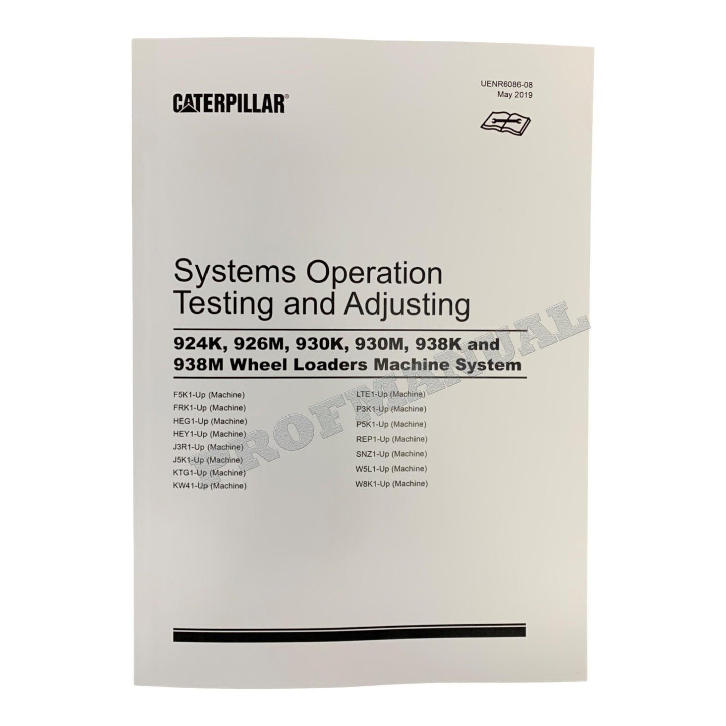 Caterpillar 926M 930M 938M Wheel Loader Full Service Manual 18 books *Send serial number