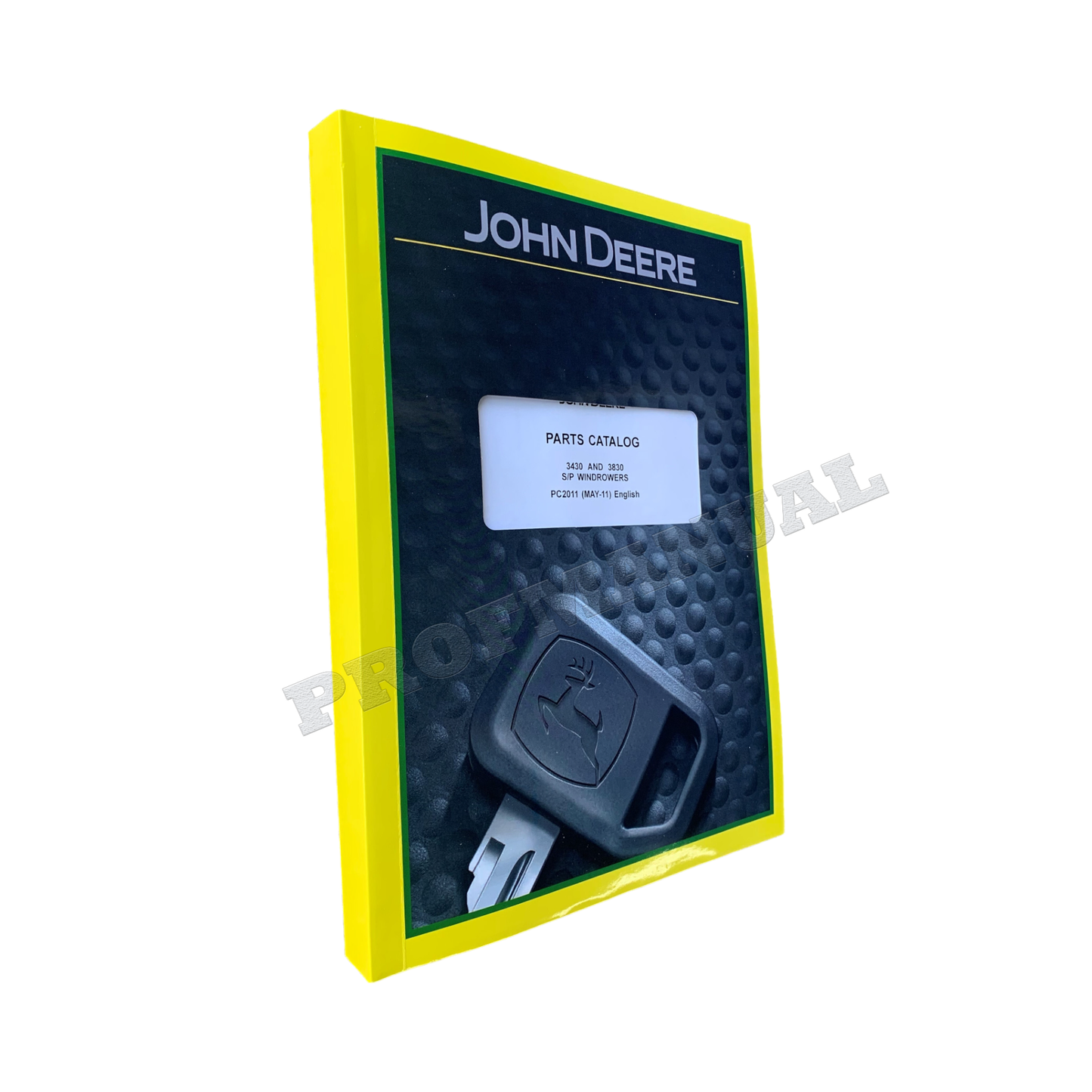 JOHN DEERE 3430 3830 WINDROWER PARTS CATALOG MANUAL