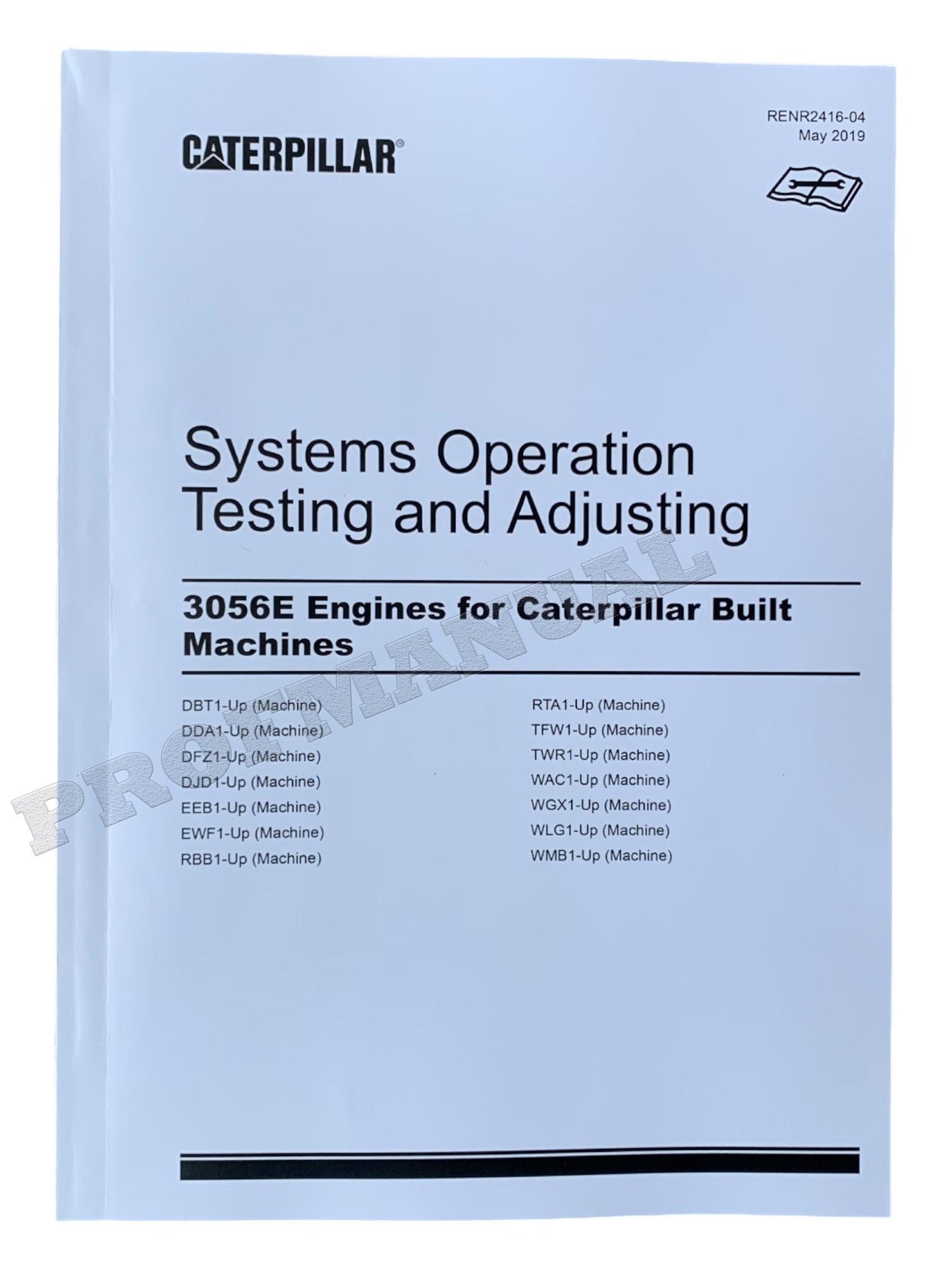 Caterpillar 3054E 3056E Engine for IT28G 924G 924GZ 928G Loader Service Manual