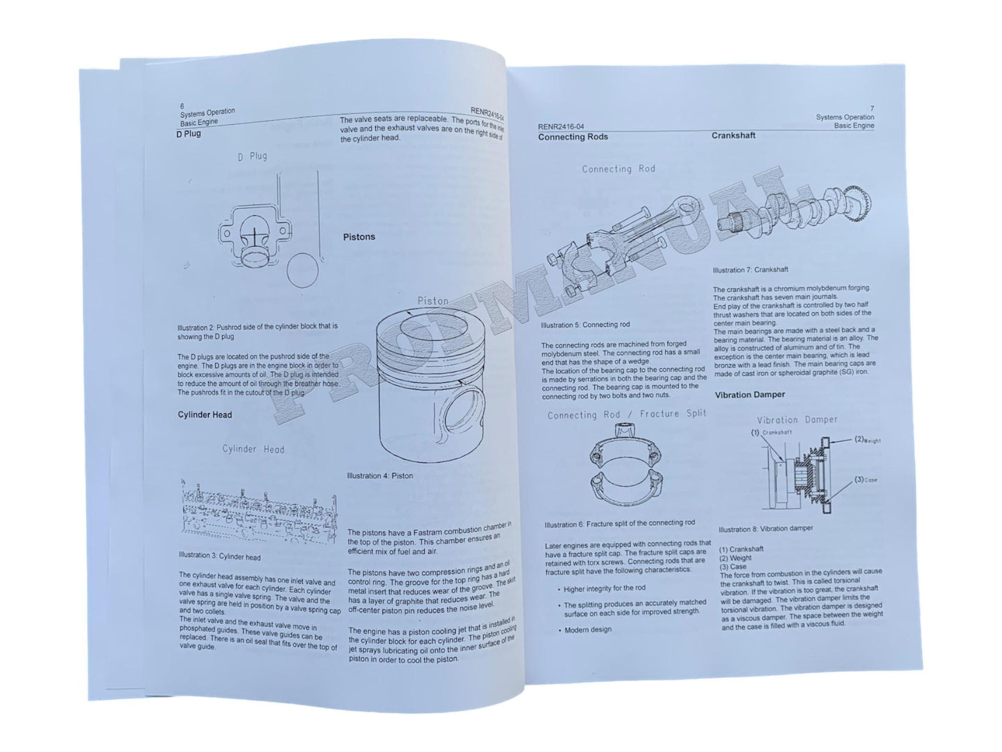 Caterpillar 3054E 3056E Engine for IT28G 924G 924GZ 928G Loader Service Manual