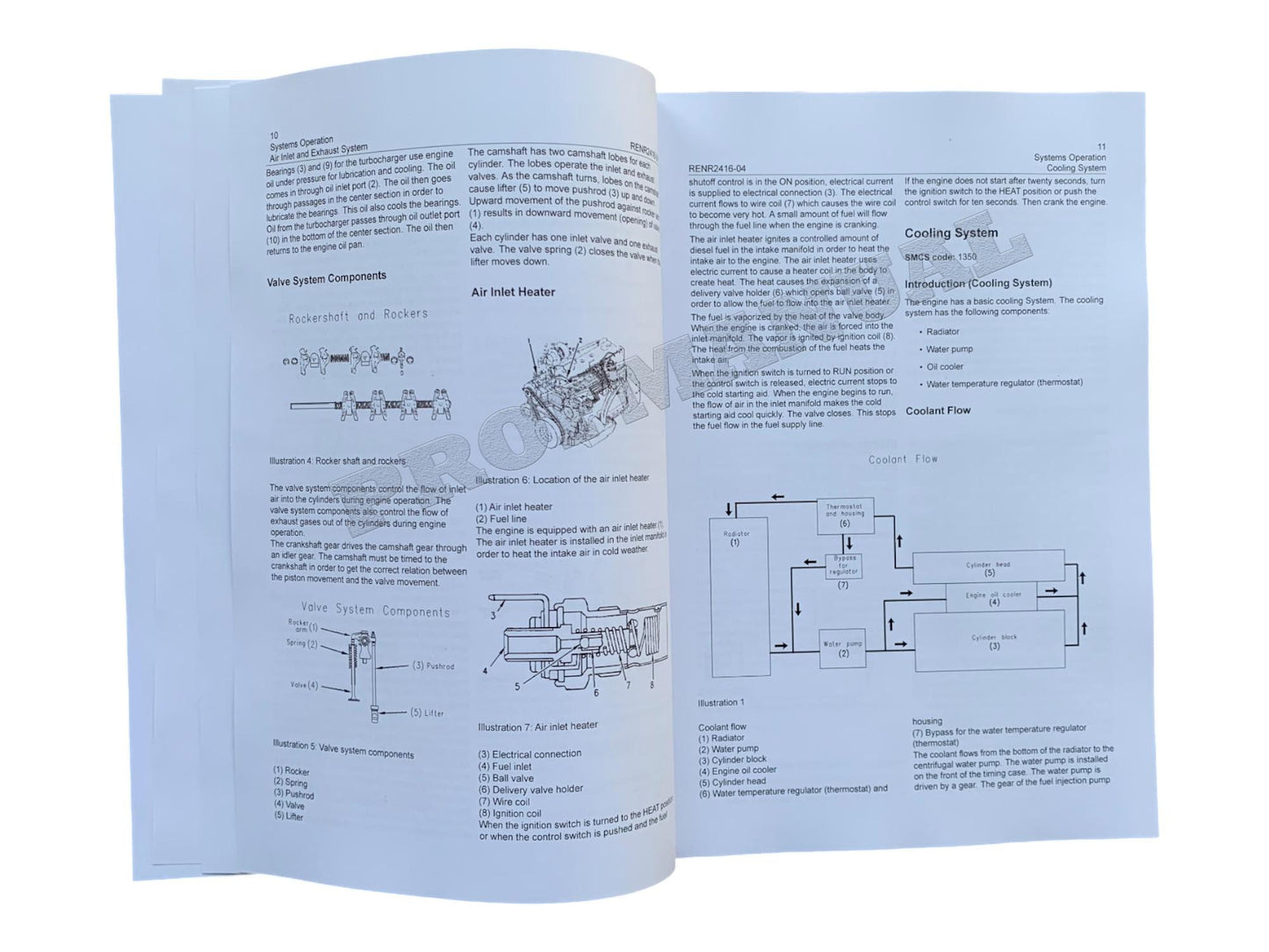 Caterpillar 3054E 3056E Engine for IT28G 924G 924GZ 928G Loader Service Manual