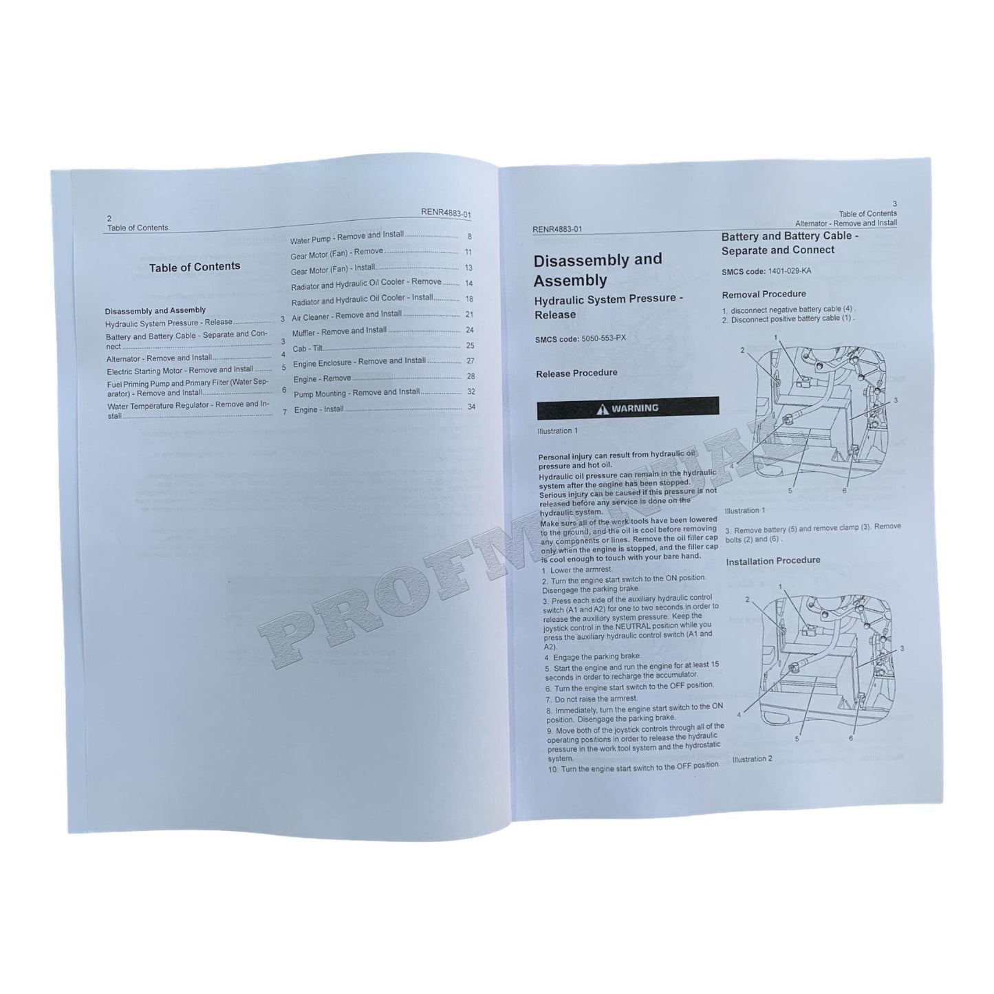 Manuel d'entretien complet de la chargeuse multi-terrain Caterpillar 267B 277B 287B