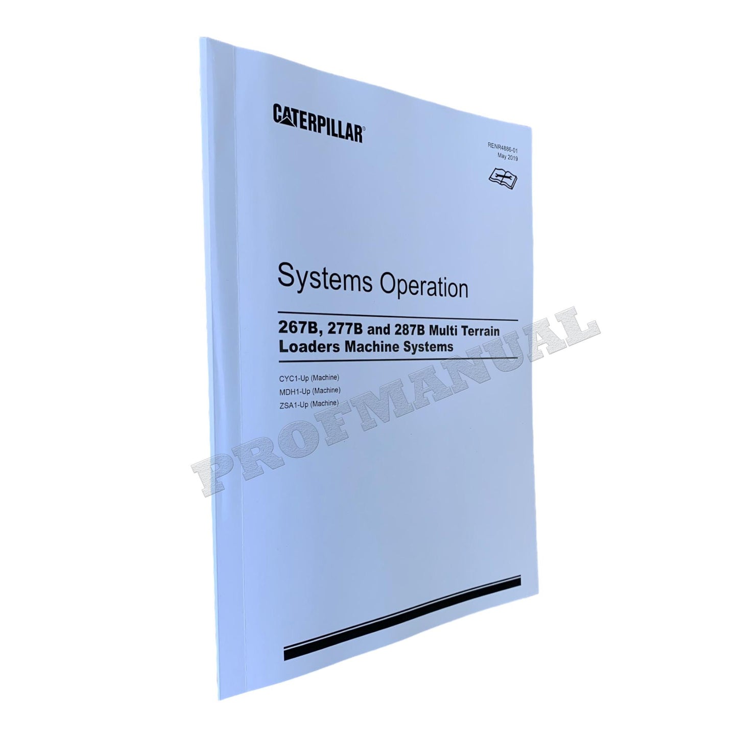 Caterpillar 267B 277B 287B Loader Full System Operation Manual *Send Ser number